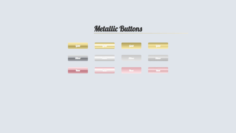 Social Media UI button | CSS Tutorial